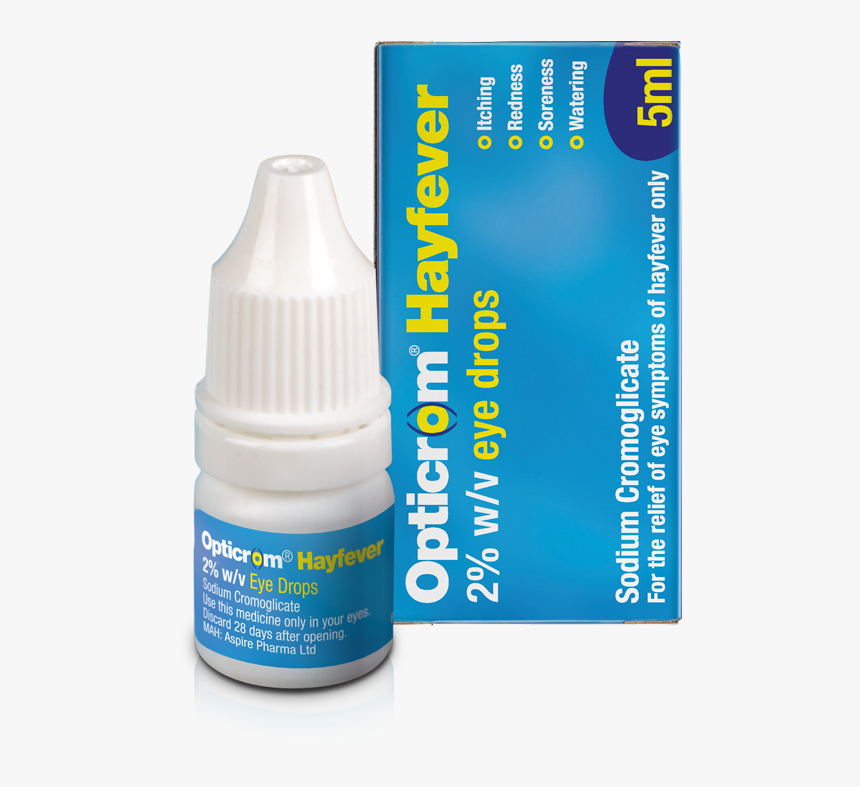 Hayfever Eye Drops, HD Png Download
