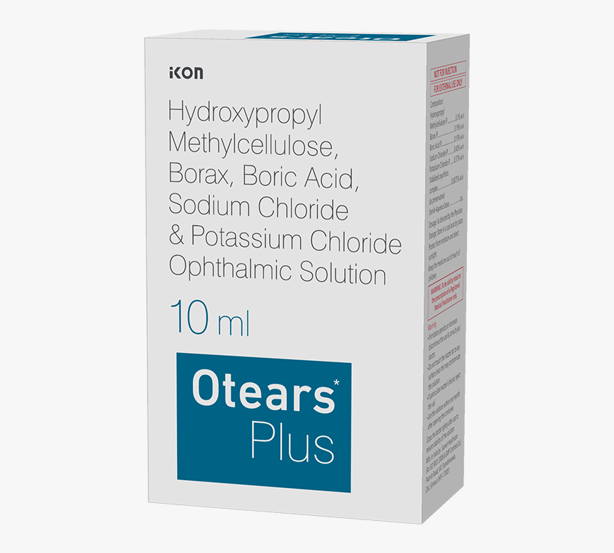 Otears Plus Eye Drops - Paper, HD Png Download