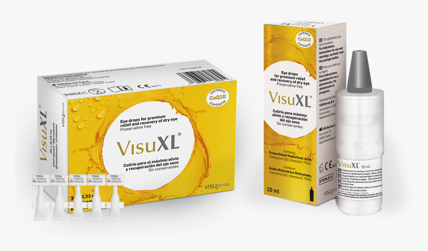 Visuxl Eye Drops, HD Png Download