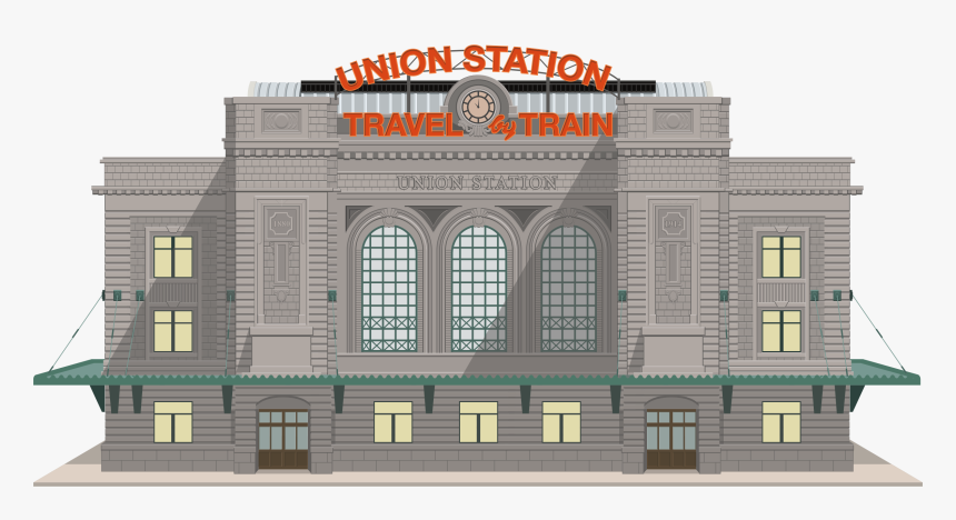 Denver By Notselenagomez Big - Denver Union Station Vector, HD Png Download