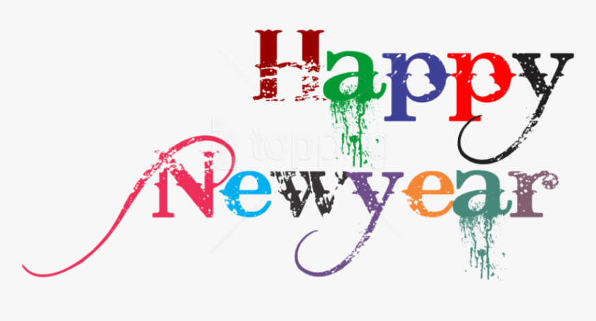 New Png Download - Happy New Year Png Gif, Transparent Png