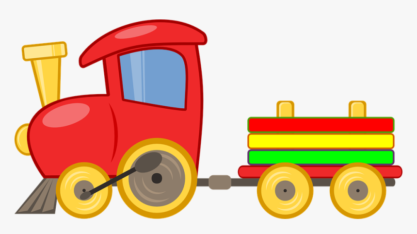 Clipart Train Toy Train - Train Toy Clip Art, HD Png Download