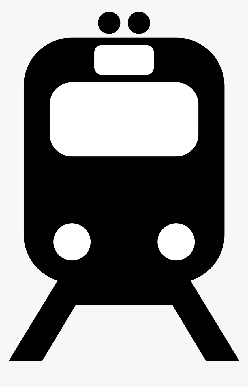 Railroad Clipart Transparent - Train Symbol Png, Png Download