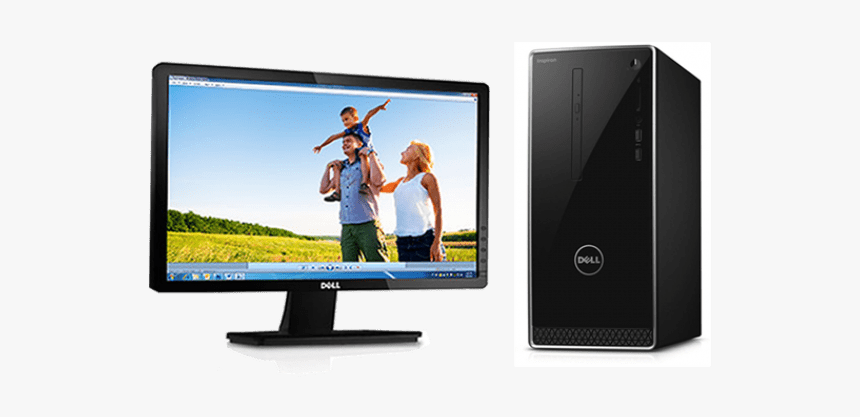 Dell Inspiron Mini Tower 3668 Png, Transparent Png