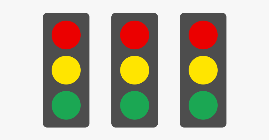 Traffic Light Dashboard Template Excel Free Tools - Traffic Light, HD Png Download