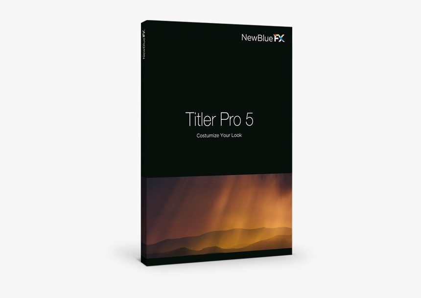 Newblue Titler Pro - Book Cover, HD Png Download