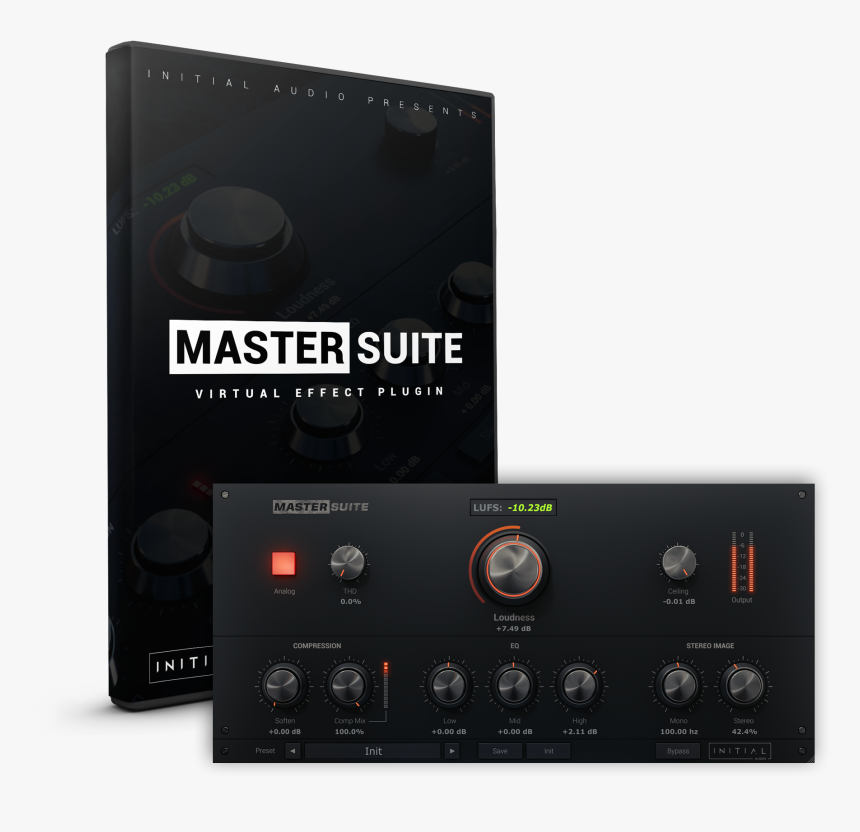 Initial Audio Master Suite, HD Png Download