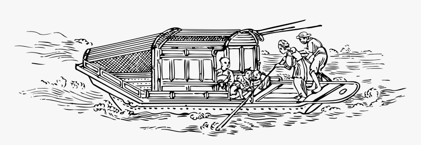 Slipper Boat Clip Arts - Cartoon, HD Png Download