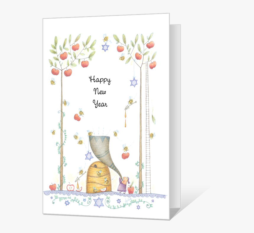 Happy New Year - Jewish New Year Cards Printable, HD Png Download