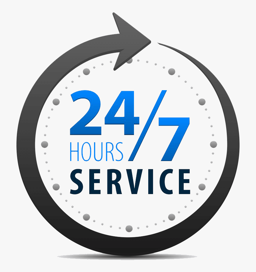 24h 24 7j 7, HD Png Download , Transparent Png Image - PNGitem