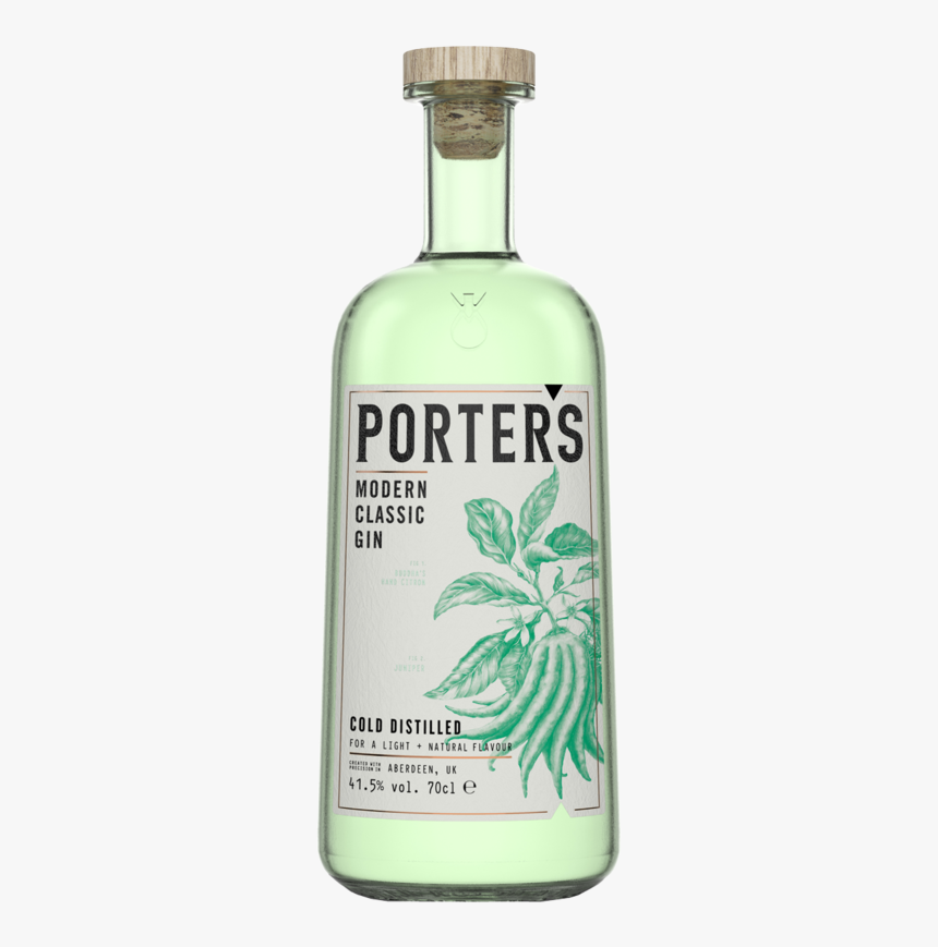 Modern-classic - Porters Gin, HD Png Download