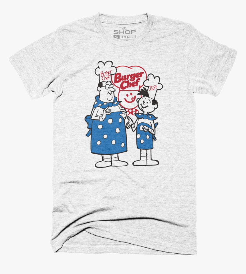 Burger Chef And Jeff 
 Data-large Image //cdn - Atari Pole Position T Shirt, HD Png Download