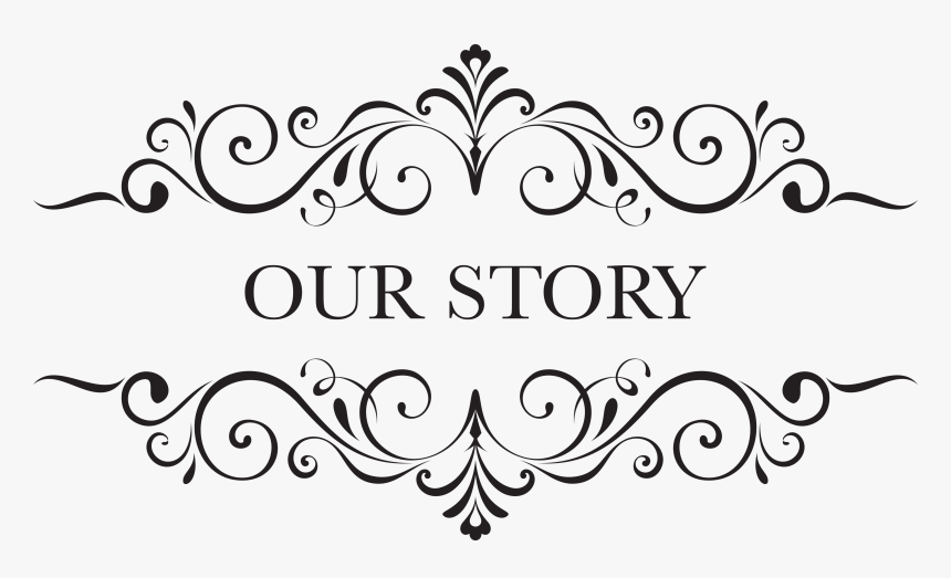Love Story Text Png , Png Download - Transparent Border Design Png, Png Download