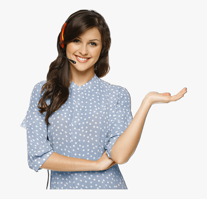 Leadmaster Cloud Girl - Girl Callcenter Png, Transparent Png