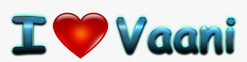 Vaani 3d Letter Png Name - Portable Network Graphics, Transparent Png
