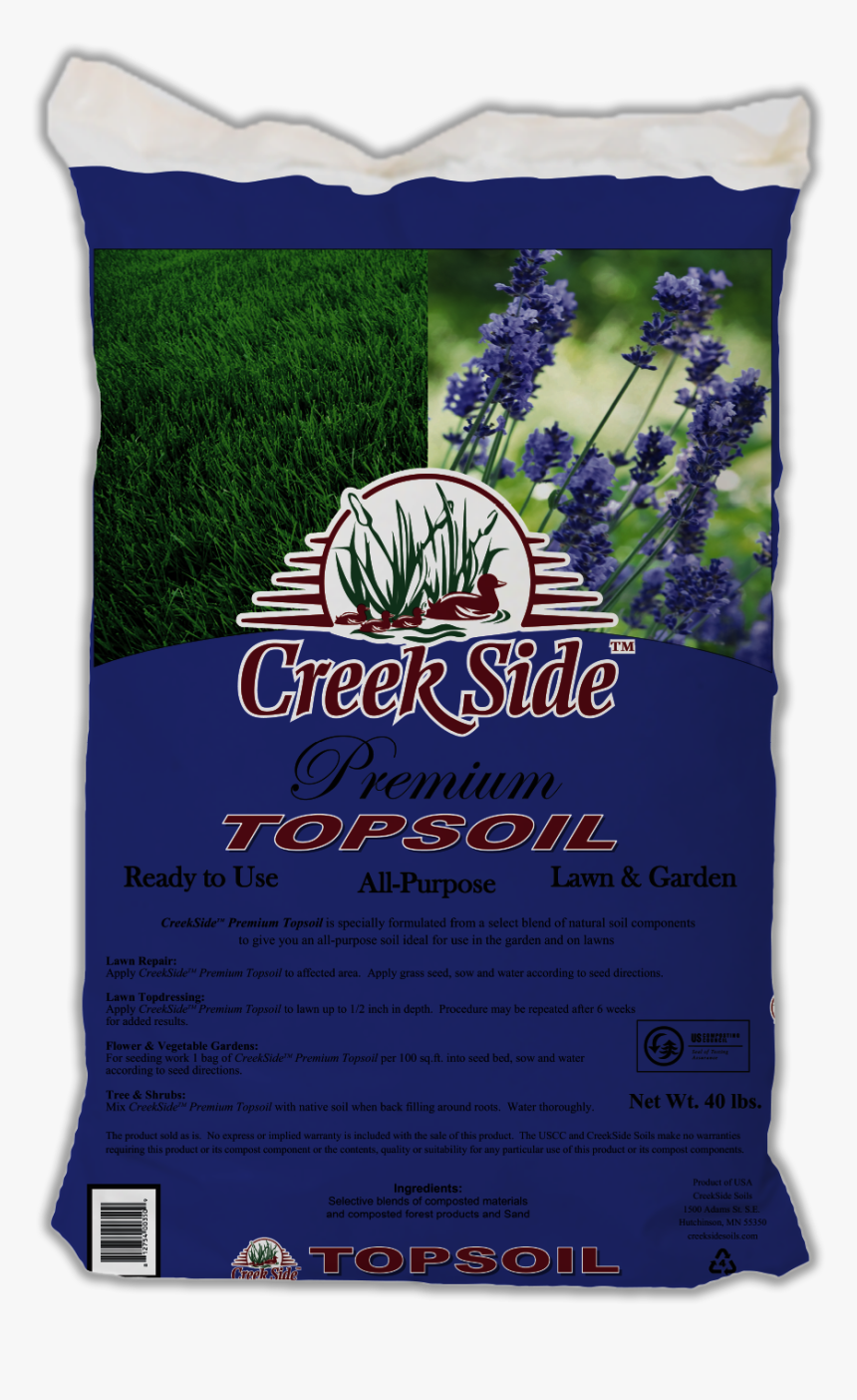 Soil Side View Png - Creekside Topsoil, Transparent Png