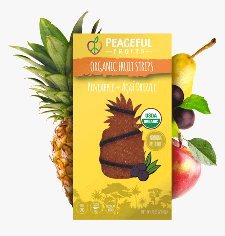 Pineapple Acai Fruit Snacks - Pineapple, HD Png Download