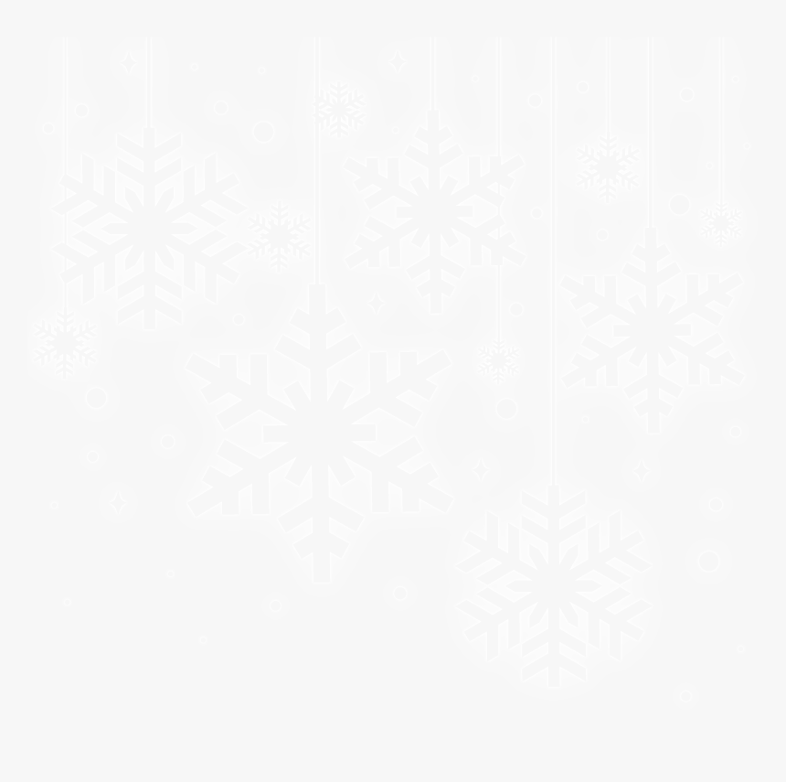 Transparent Hanging Snowflakes Clipart - Hanging Snowflakes Clipart Png, Png Download