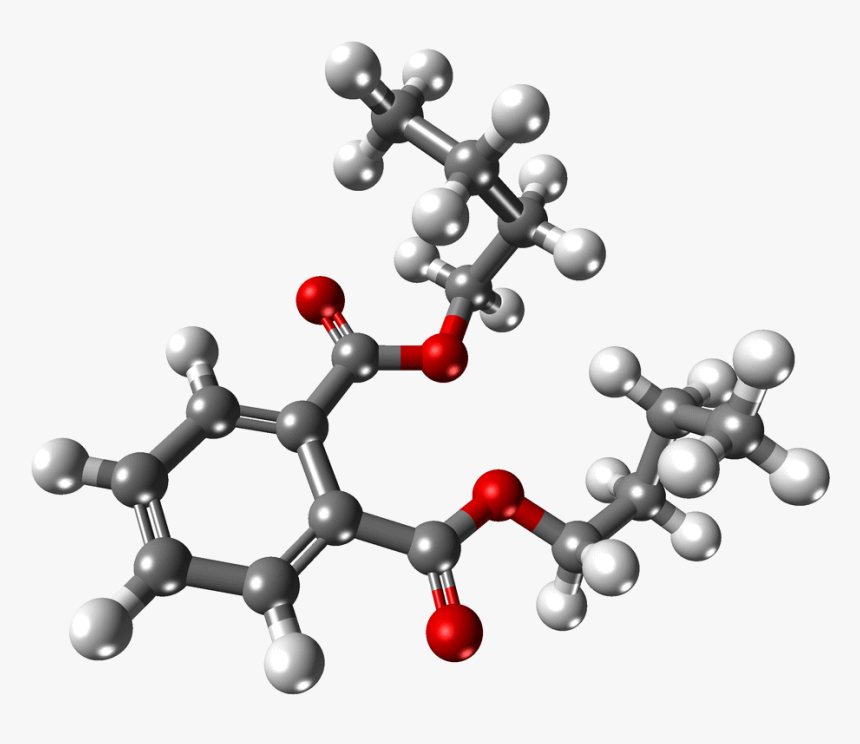 Dibutyl Phthalate 3d Balls - Dibutyl Phthalate, HD Png Download