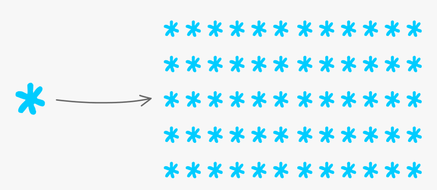 Transparent Snow Png Overlay - Snowflake Array, Png Download