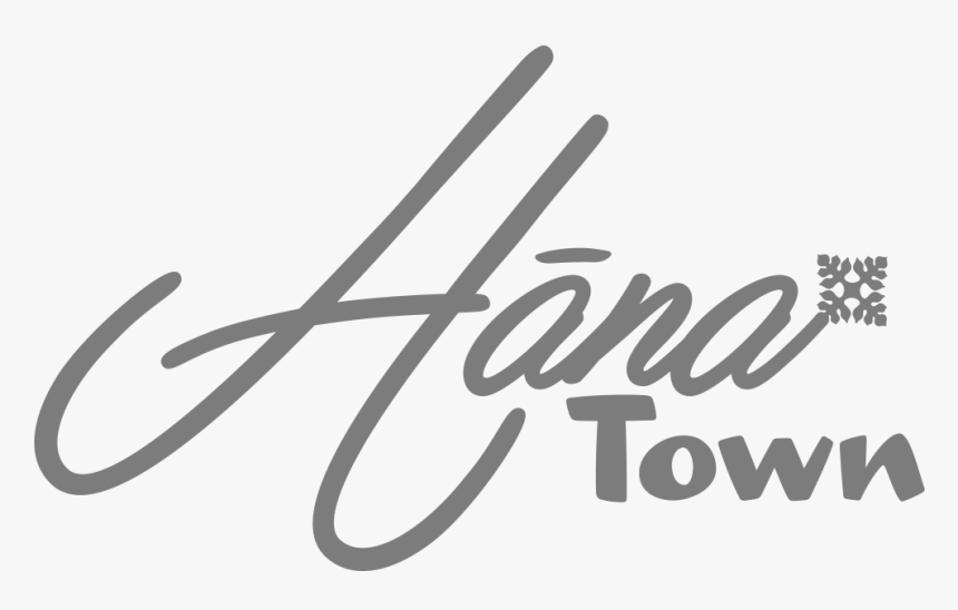 Town Hanatowntranspng Transparent Background - Calligraphy, Png Download