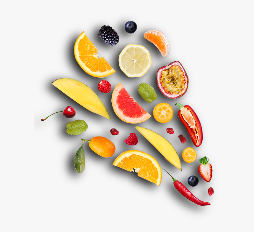 Yuzu, Passion Fruits, Chili, Lychee - Natural Foods, HD Png Download