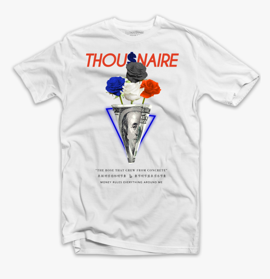 Rose Money Concrete Tee /d12 - Multiple Sclerosis Ms Walk Shirts, HD Png Download