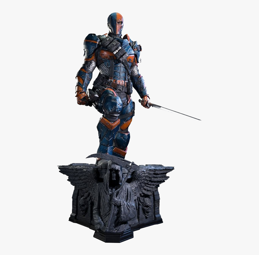 Batman Arkham Origins Png Hd Image - Arkham Origins Deathstroke Statue, Transparent Png