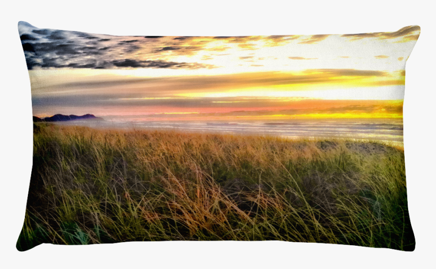 Australian Beach Sunrise Bed Pillow - Grass, HD Png Download