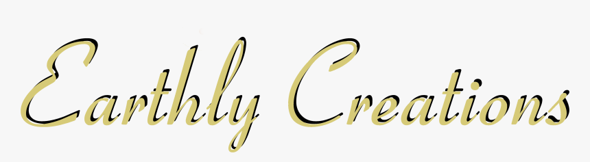 Earthly Creations - Calligraphy, HD Png Download