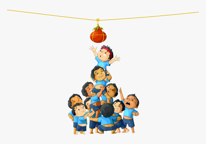 Happy Krishna Janmashtami Png, Transparent Png