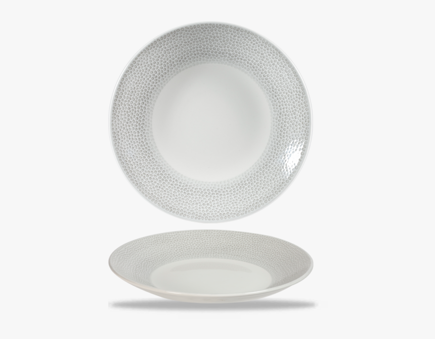 Churchill Isla Shale Grey Spinwash Deep Coupe Plate - Circle, HD Png Download