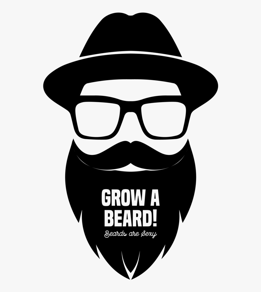 Grow A Beard Men S Printed Vest - Beard Boy Png Logo, Transparent Png