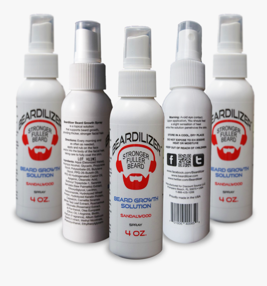 Beard Spray - Beardilizer Spray, HD Png Download