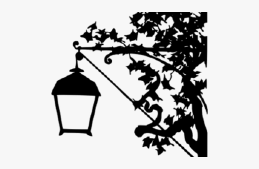 Street Light Clipart Transparent - Street Lantern Silhouette Transparent, HD Png Download