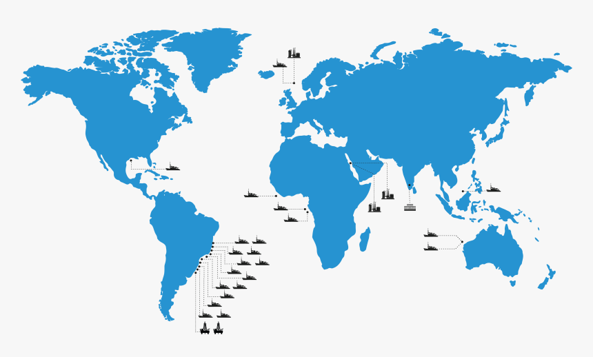 Sidvin Coretech - Universal Health Care World Map, HD Png Download