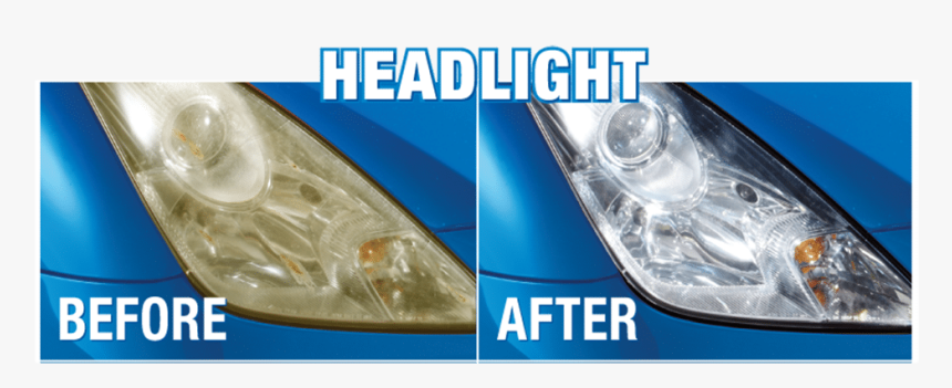 Head Light - Restoring Yellowed Headlights, HD Png Download