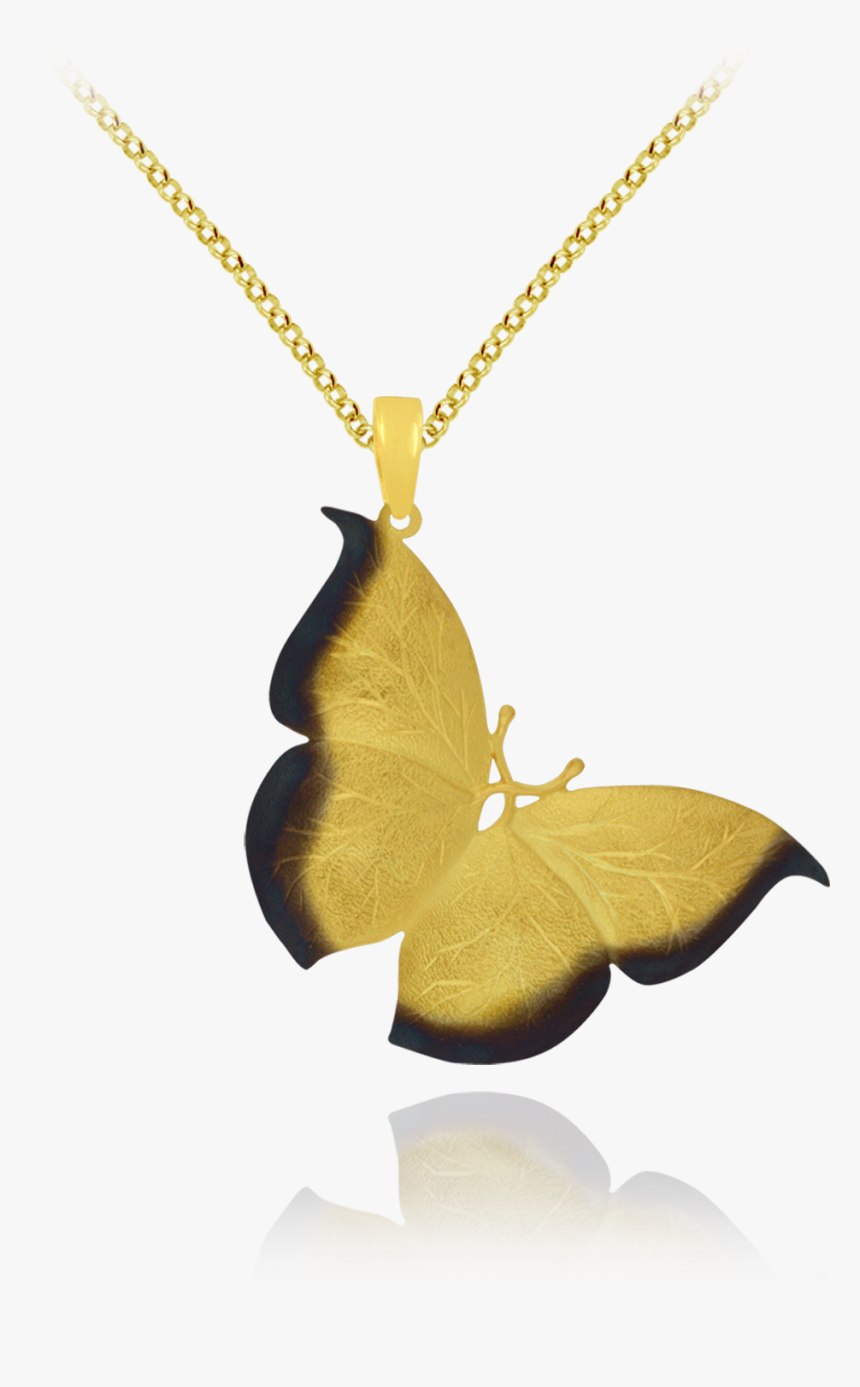 Ember Flying Butterfly Pendant - Pendant, HD Png Download
