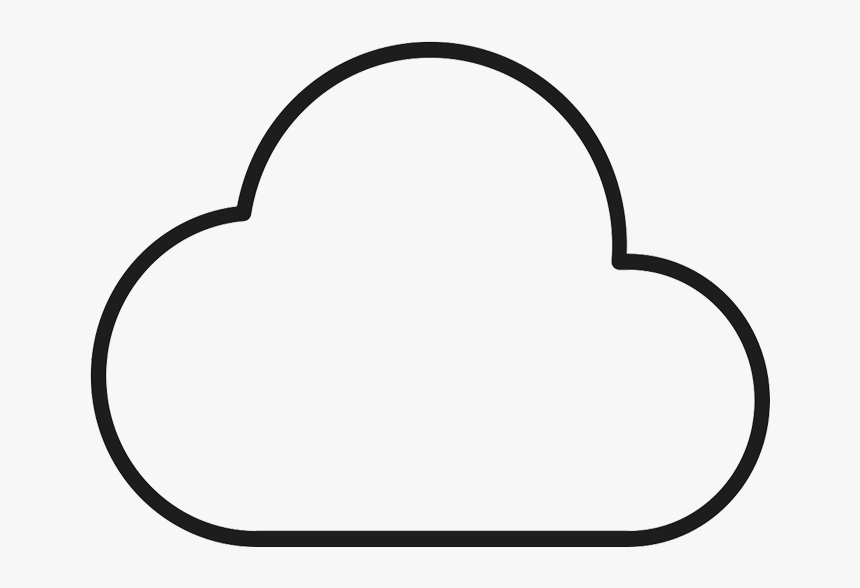 Облако Иконка Пнг, HD Png Download