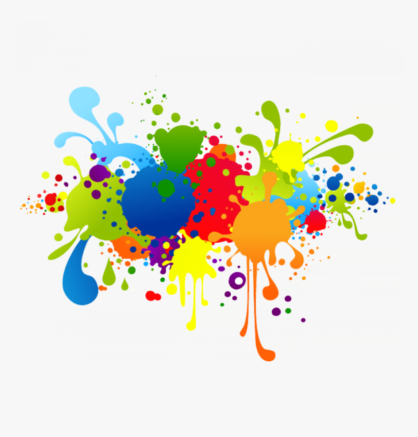 Television Wish Wallpaper Desktop High-definition Holi - Colour Paint Splash Png, Transparent Png