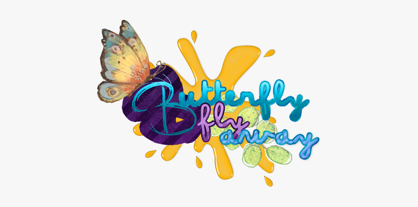 Editing Text Png Butterfly, Transparent Png