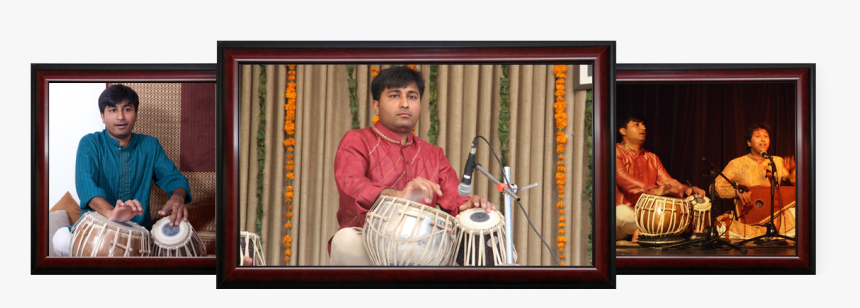 Learn Tabla From Indian Artist Jay Dabgar - Picture Frame, HD Png Download