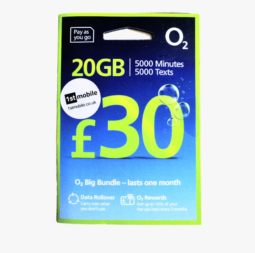 Free O2 Big Bundle Pay As You Go Sim Cards Now With General Supply Hd Png Download Transparent Png Image Pngitem