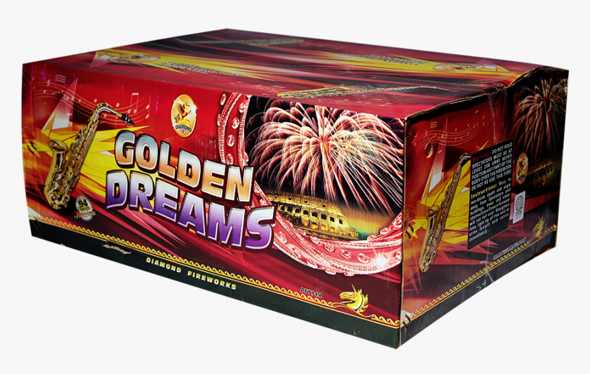 Golden Dream - Fireworks, HD Png Download