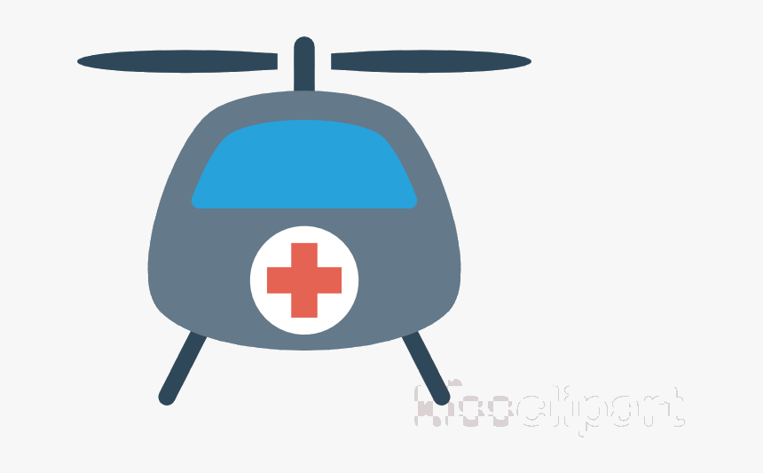 Emergency Ambulance Hospital Medicine Transparent Image - Helicopter Rotor, HD Png Download