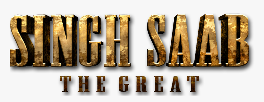 Singh Saab The Great - Singh Saab, HD Png Download
