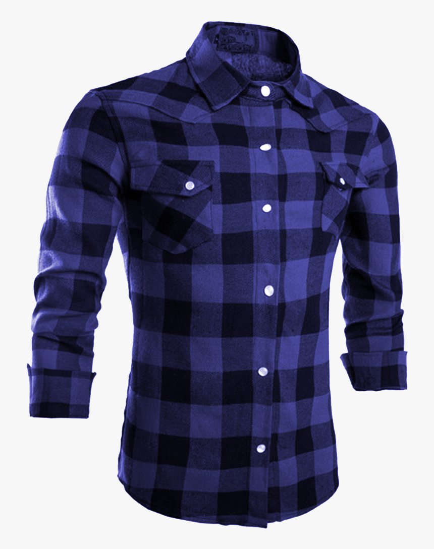 Check Shirts Png Image File - Long-sleeved T-shirt, Transparent Png