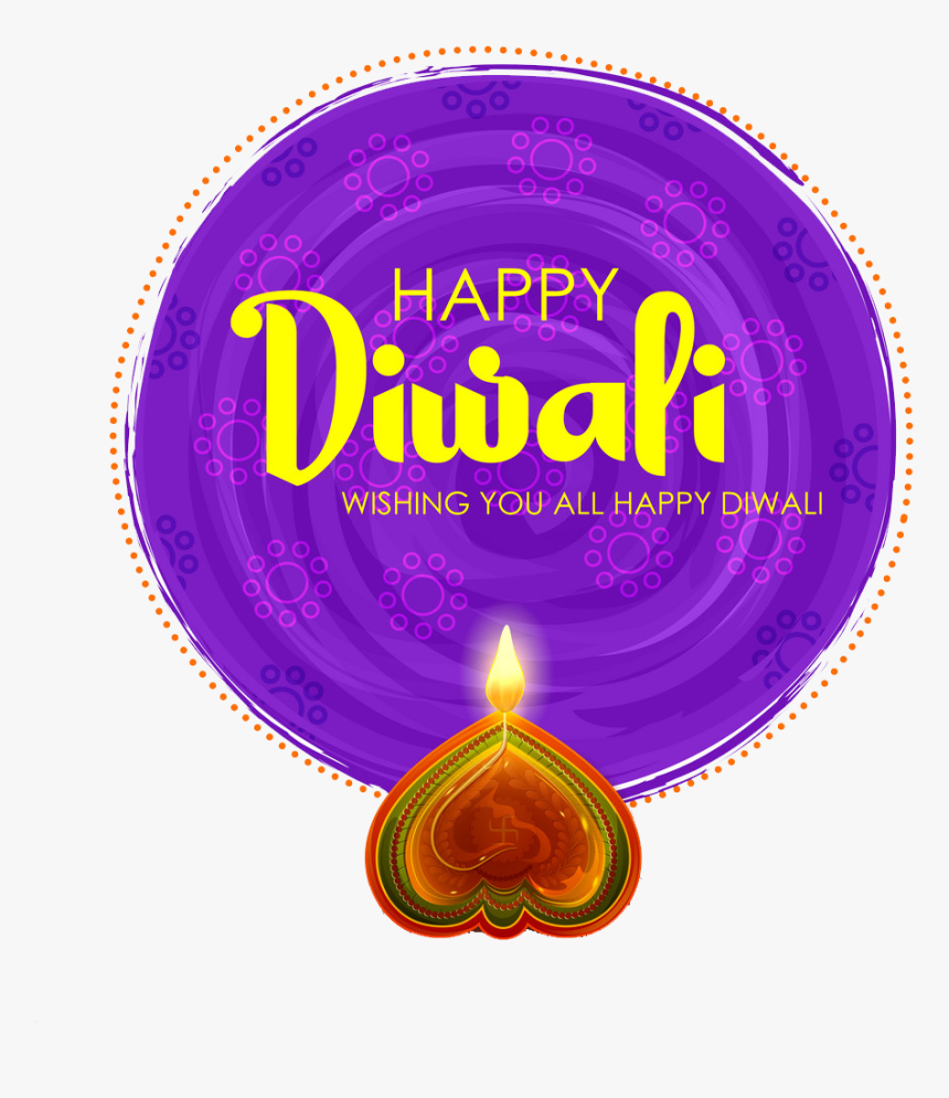 Happy Deepavali 2018 Png Free Download - Circle, Transparent Png