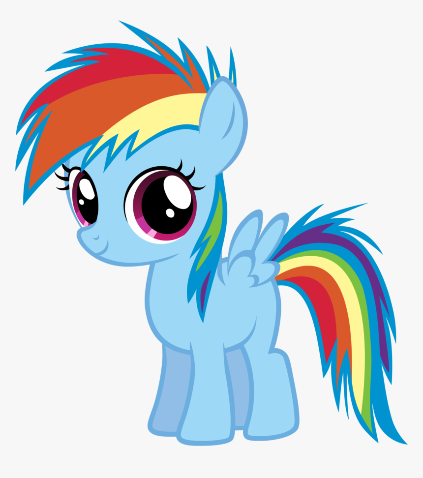 Thumb Image - Mlp Little Rainbow Dash, HD Png Download
