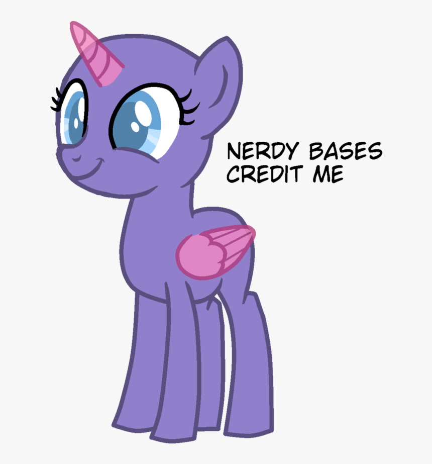 Transparent Mlp Base Png - Mlp Teenage Pony Base, Png Download